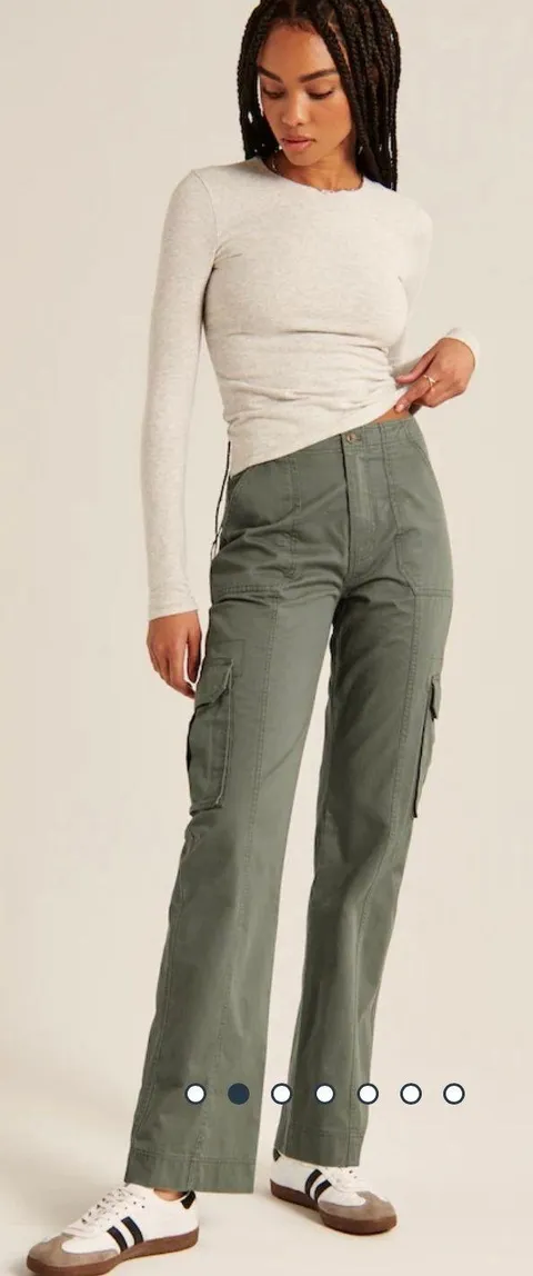 Green Cargo Pants