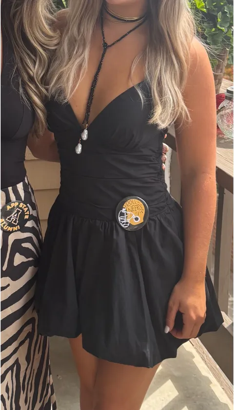 Target black mini dress