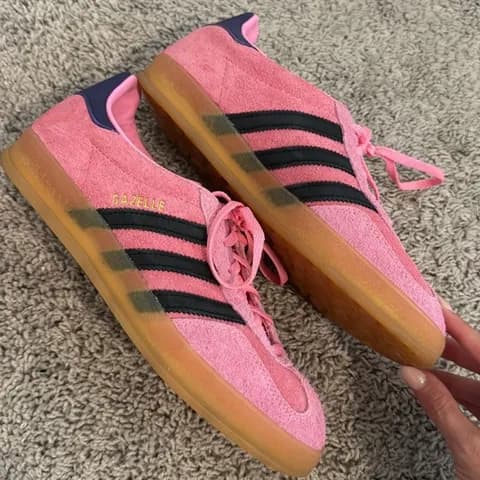 Adidas Originals Gazelle Indoor Bliss Pink Core Black Purple (Women's)