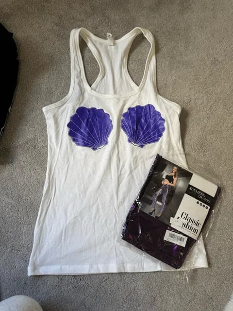 Mermaid Halloween costume White Size M