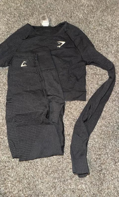 Gymshark Leggings and Longsleeve Top Set