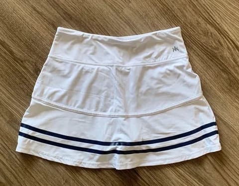 Tennis Skirt White