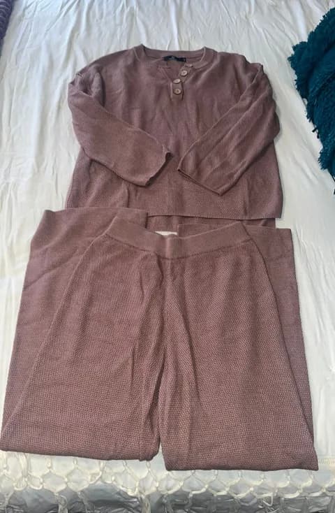 Knit set Brown Size M
