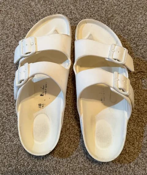 White Sandals