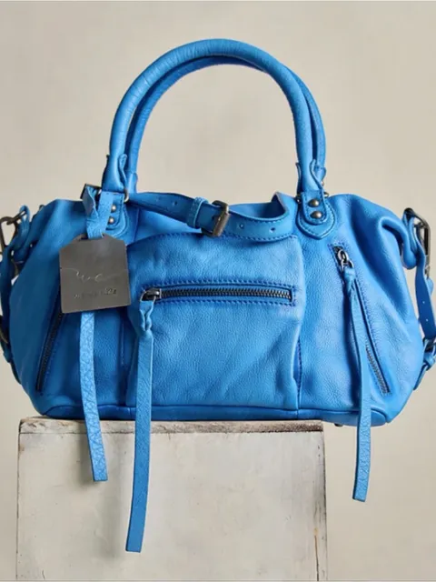 🆕 WE THE FREE X FREE PEOPLE | BABY EMERSON TOTE BAG | SAPPHIRE | ✨SOLD OUT✨