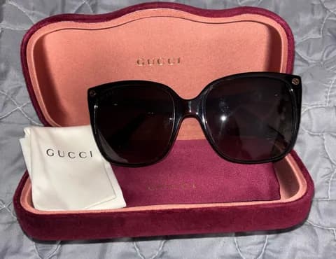 Gucci Dark Brown Sunglasses