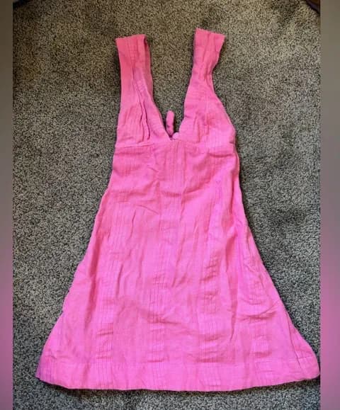 Free People Pink Mini Dress