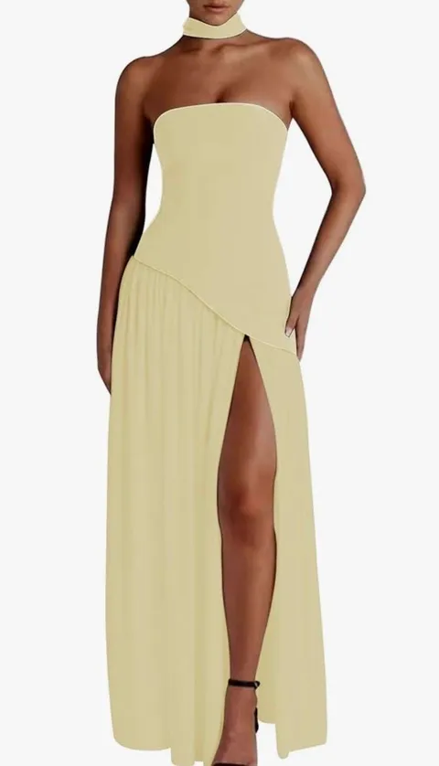 BRAND NEW maxi yellow dress Size 0