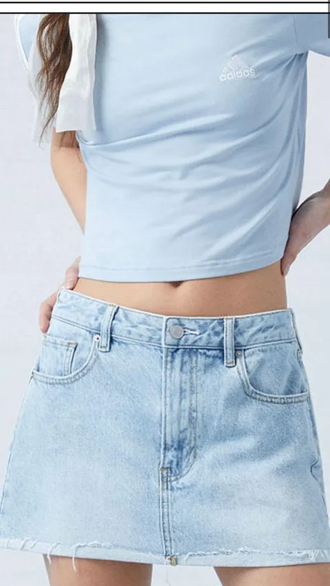 NWT Jean Skirt