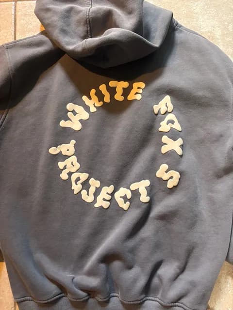 White fox hoodie