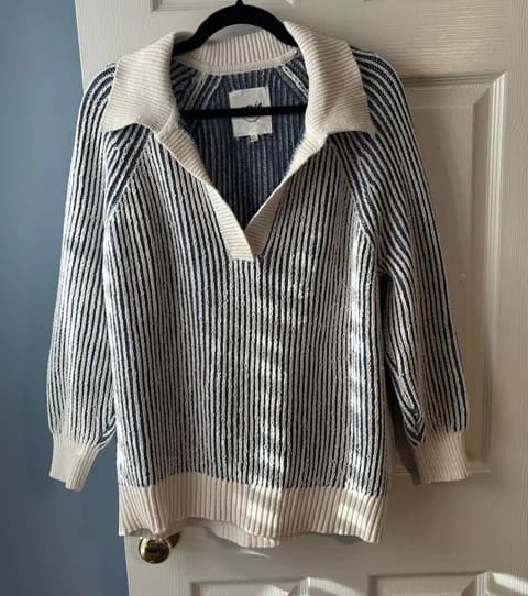 Heavy knit oversized sweater