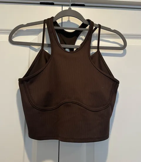 Cropped Alo Workout Top