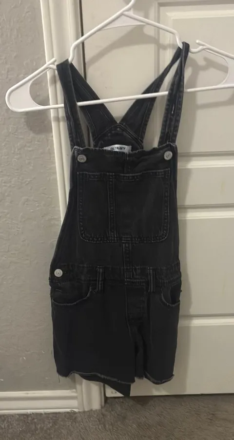 Old Navy Overalls Black Denim