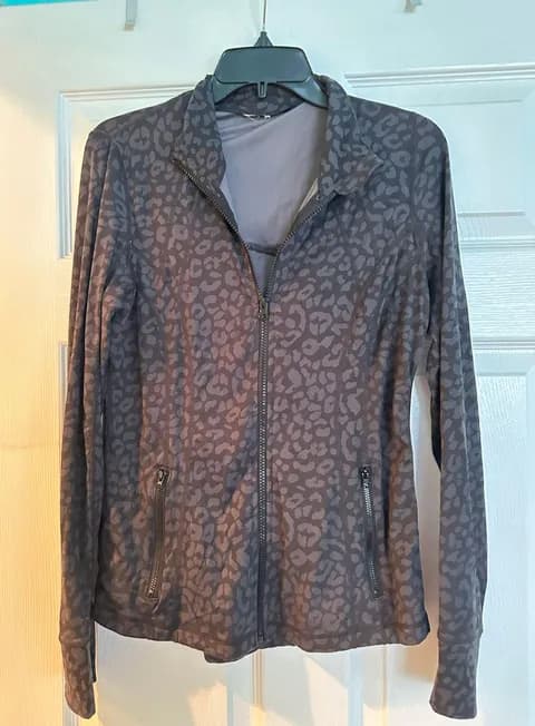 activewear jacket Black