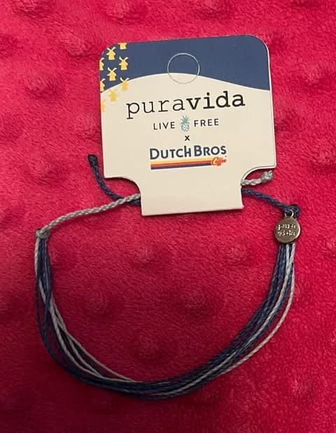 Pura Vida Multicolor Bracelet with Charm