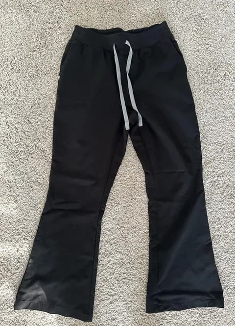 Black FIGS Scrub Pants
