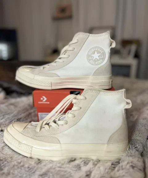Chuck 70 High ‘Final Club-White Egret’