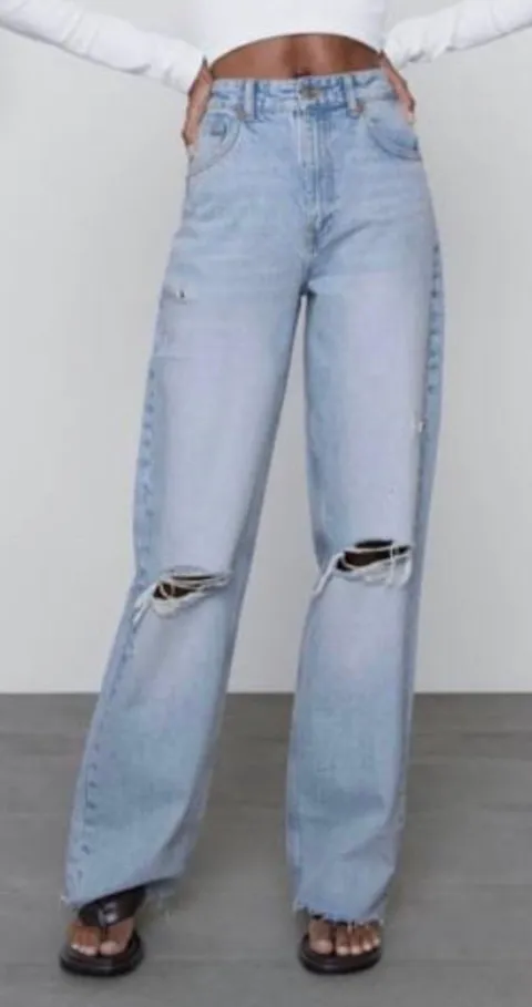 Super High Rise Wide Leg Jeans