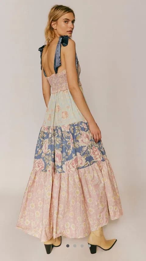 Free People Dress Bluebell Maxi antique