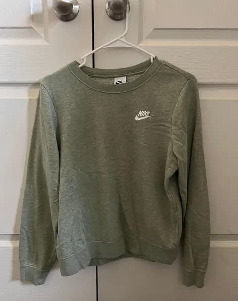 green crewneck