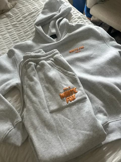 White fox set Gray Size XXS
