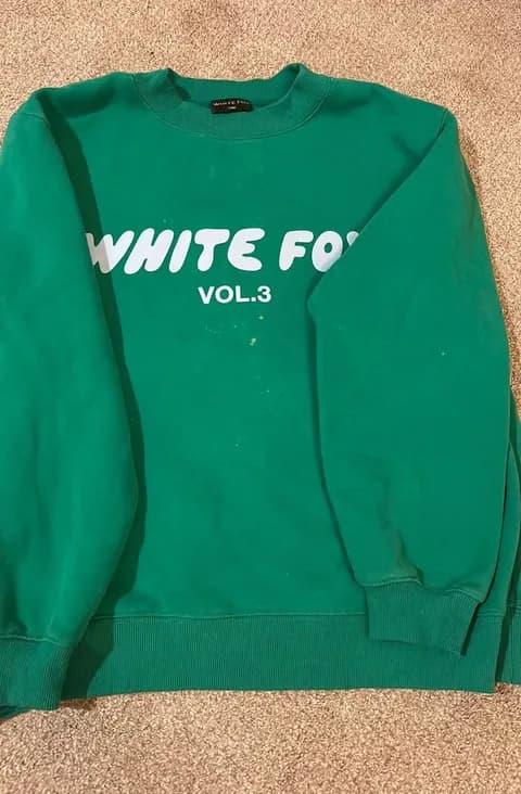White Fox Crewneck