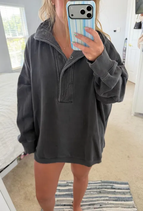 Aerie Quarter Button-Up