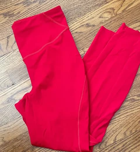 lululemon athletica Red Leggings