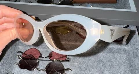 Prada sunglasses ivory