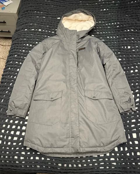 Columbia Jacket Women’s Full-Zip Grey Fleece Large