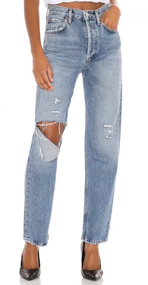 high Rise Pinch Jeans