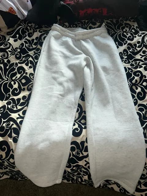 Grey Sweatpants Gray Size M
