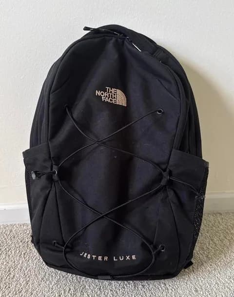 Black north face backpack