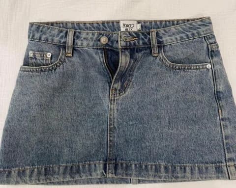 Princess Polly Denim Mini Skirt