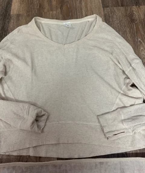 Aerie Long Sleeve Waffle Knit