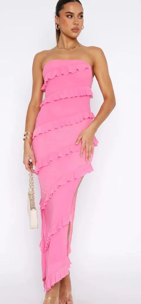 White Fox Maxi Dress
