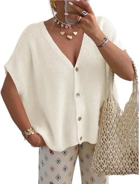 NWOT Oversized Cream Sweater White