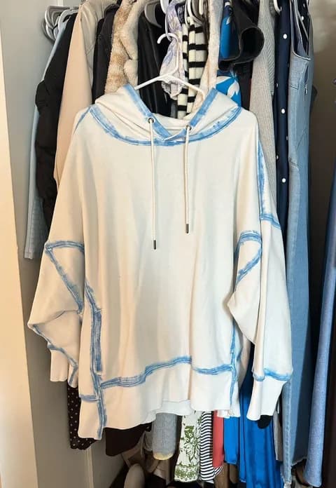 Free People Painted Sprint To The Finish Hoodie