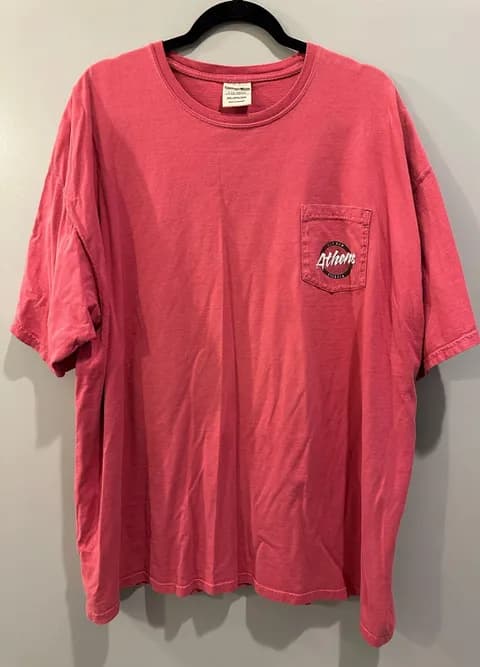 Comfort Colors Old Row Athens, Ga Pocket Tee