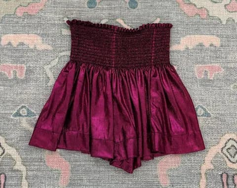 Queen of Sparkles Shorts Purple