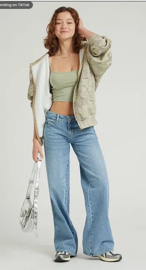 Casey Astrid Low Rise Baggy Jeans