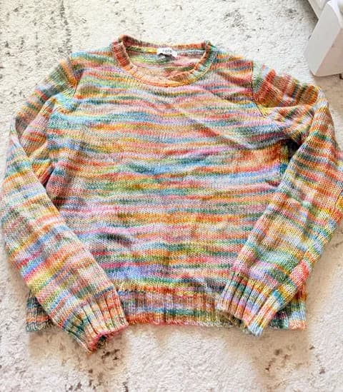 colorful sweater