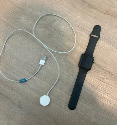 Apple Watch Series 3 and charger