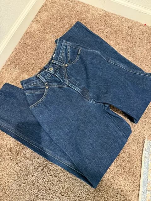 Vtg Western Jeans