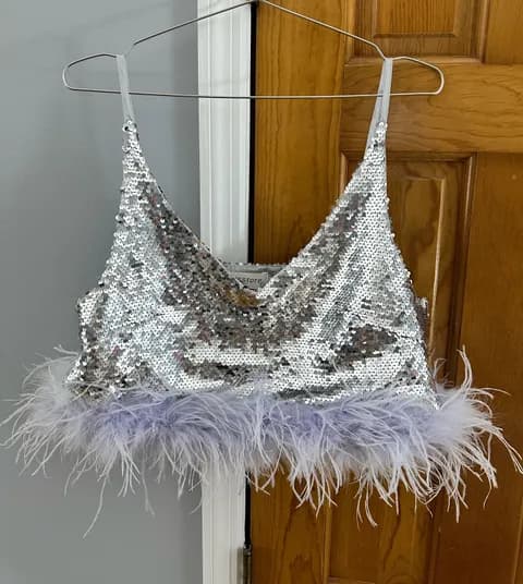 Pants store sparkle top