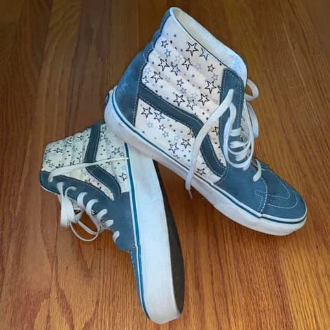 Blue And White Sk8High