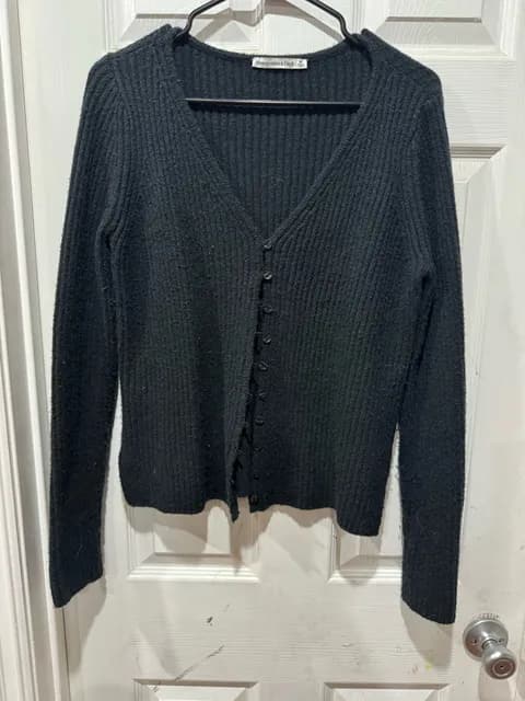 Abercrombie Cardigan Sweater Knit