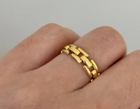 Gold Ring, Stacking Gold Ring