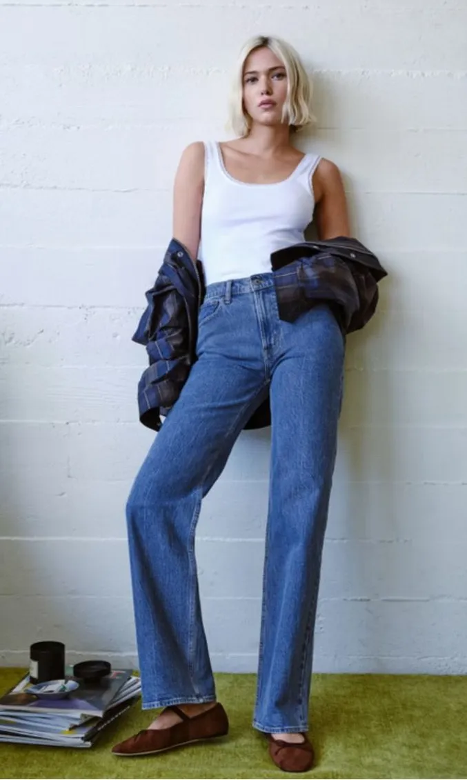 Abercrombie Jeans High-Rise 90s Straight