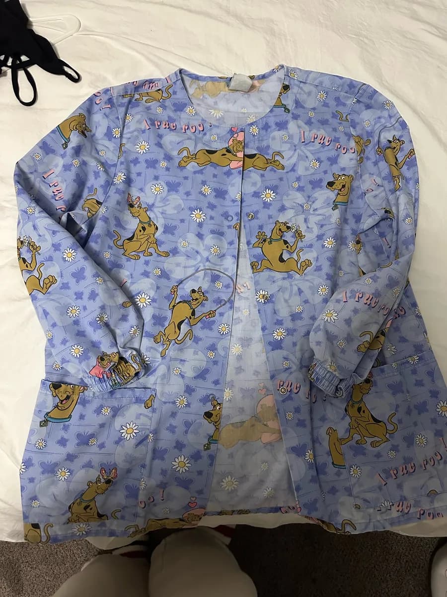 Scooby scrub jacket